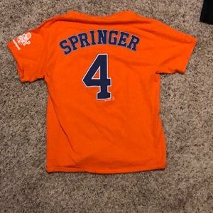 Houston Astros George Springer t shirt size L
